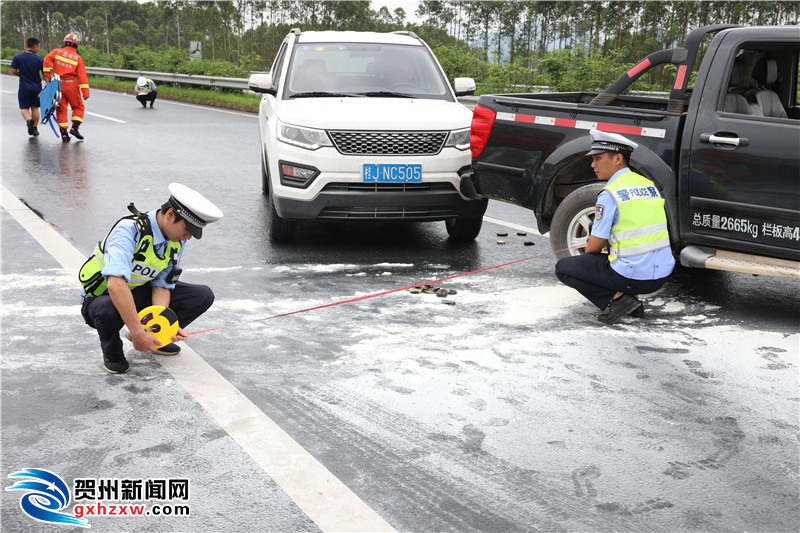 钟富高速公路两车相撞真相是